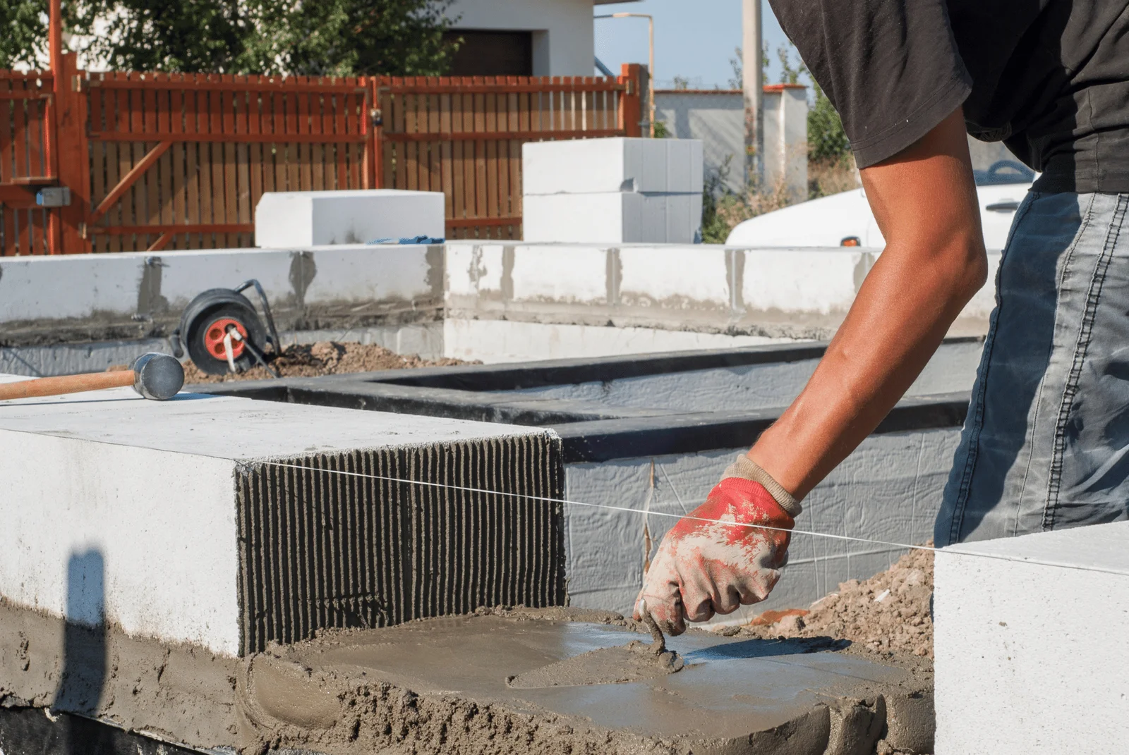 Custom Masonry Mailbox Installation